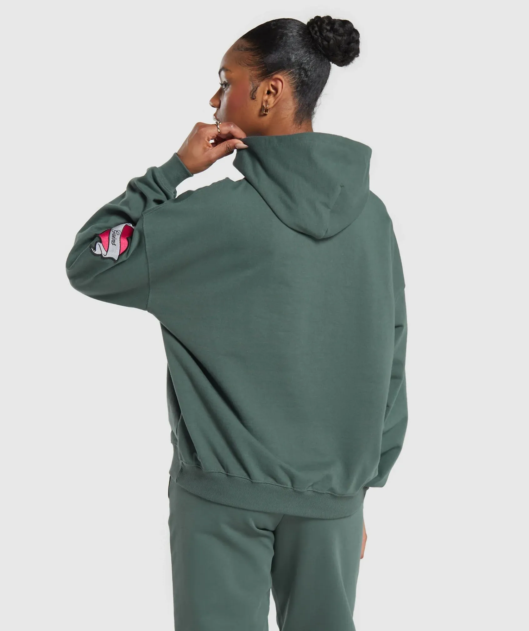 DAMES Gymshark Hoodies & Truien*Tattoo Oversized Hoodie