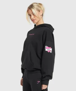 DAMES Gymshark Hoodies & Truien*Tattoo Oversized Hoodie