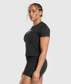 DAMES Gymshark Croptops|T-shirts*Team GS Baby Tee