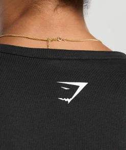 DAMES Gymshark Croptops|T-shirts*Team GS Baby Tee