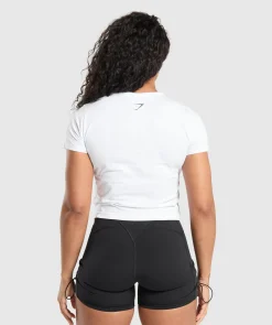 DAMES Gymshark Croptops|T-shirts*Team GS Baby Tee