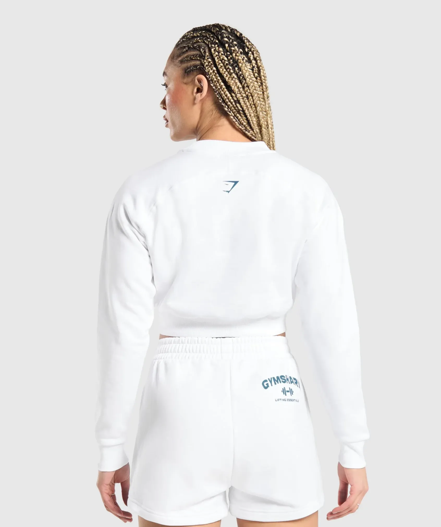DAMES Gymshark Hoodies & Truien*Team GS Cropped Sweatshirt