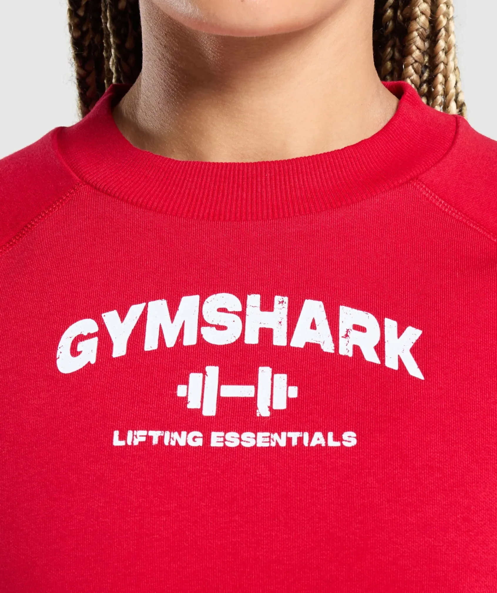 DAMES Gymshark Hoodies & Truien*Team GS Cropped Sweatshirt