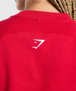 DAMES Gymshark Hoodies & Truien*Team GS Cropped Sweatshirt