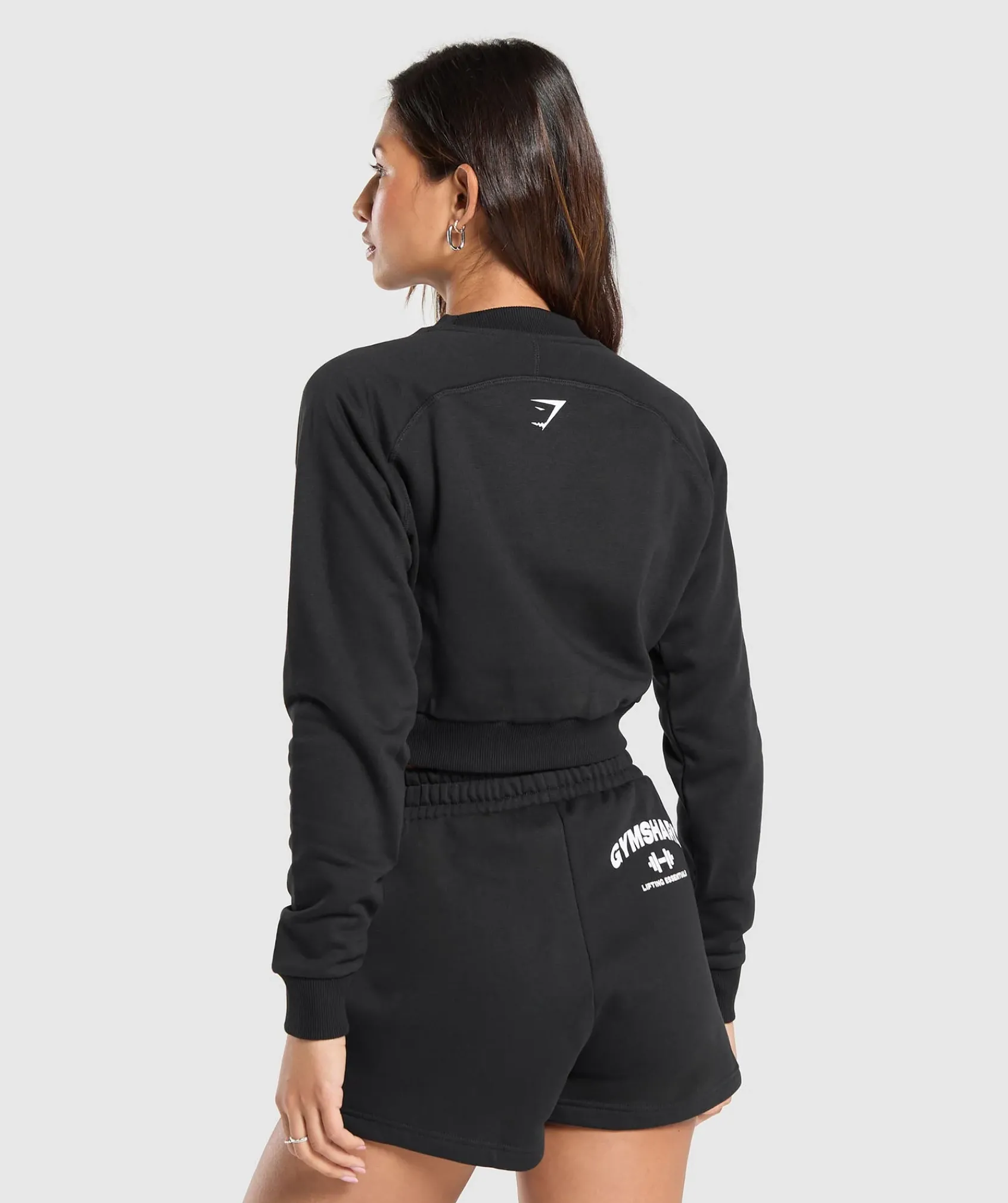 DAMES Gymshark Hoodies & Truien*Team GS Cropped Sweatshirt
