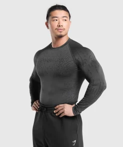 Heren Gymshark T-shirts*Tectonic Long Sleeve T-Shirt