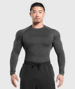 Heren Gymshark T-shirts*Tectonic Long Sleeve T-Shirt
