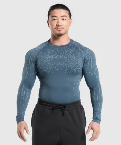 Heren Gymshark T-shirts*Tectonic Long Sleeve T-Shirt