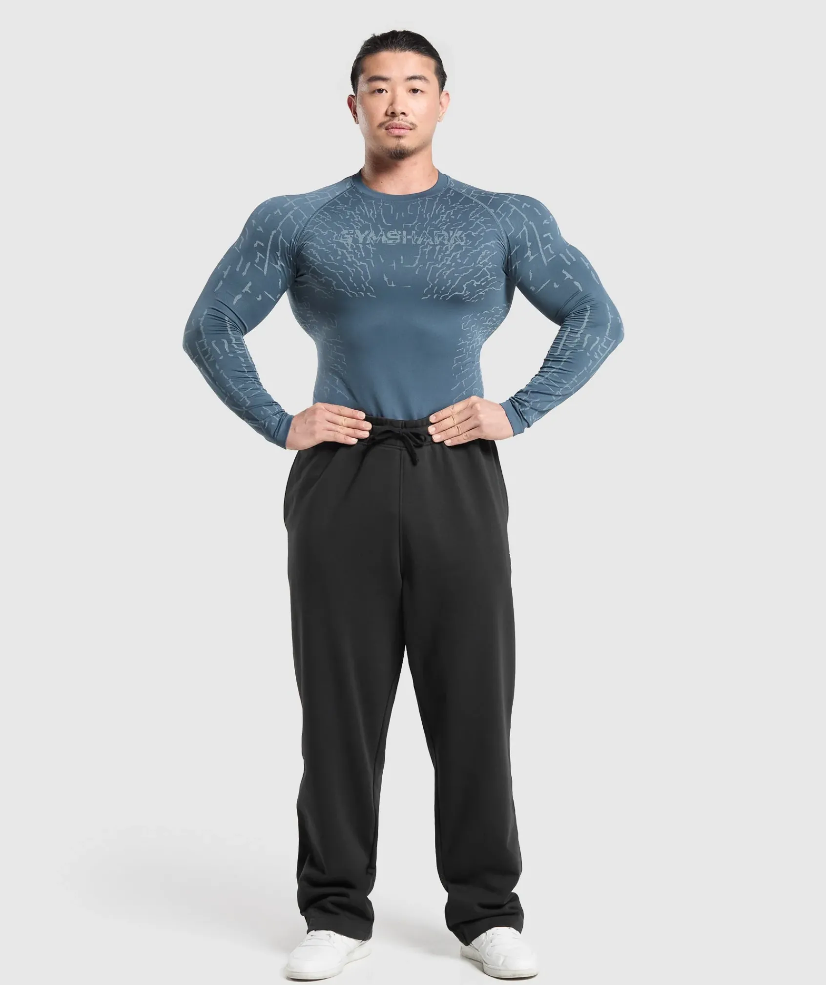 Heren Gymshark T-shirts*Tectonic Long Sleeve T-Shirt