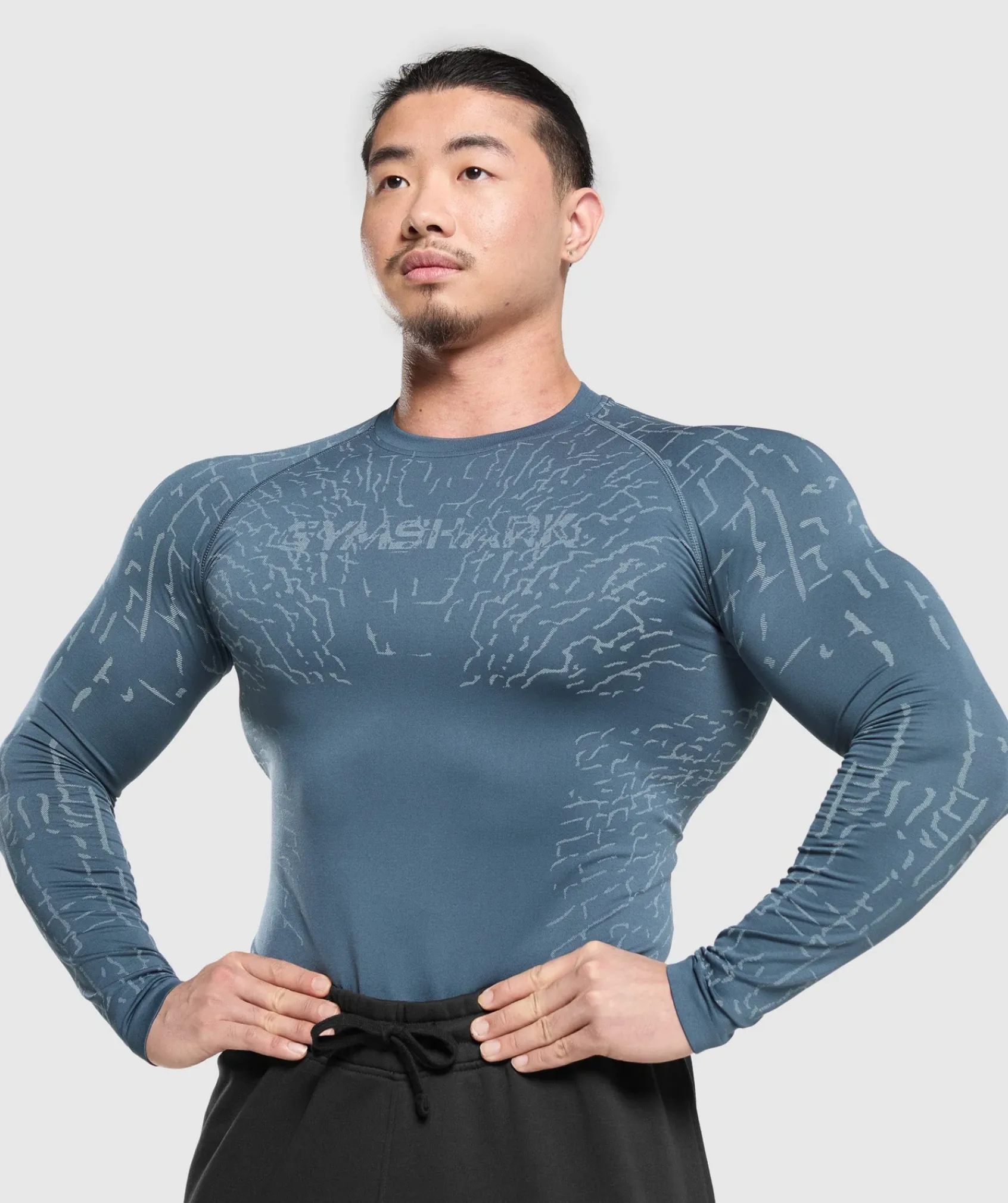 Heren Gymshark T-shirts*Tectonic Long Sleeve T-Shirt