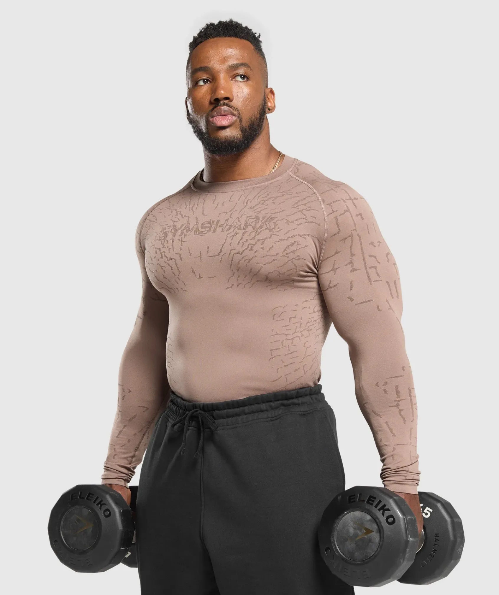 Heren Gymshark T-shirts*Tectonic Long Sleeve T-Shirt