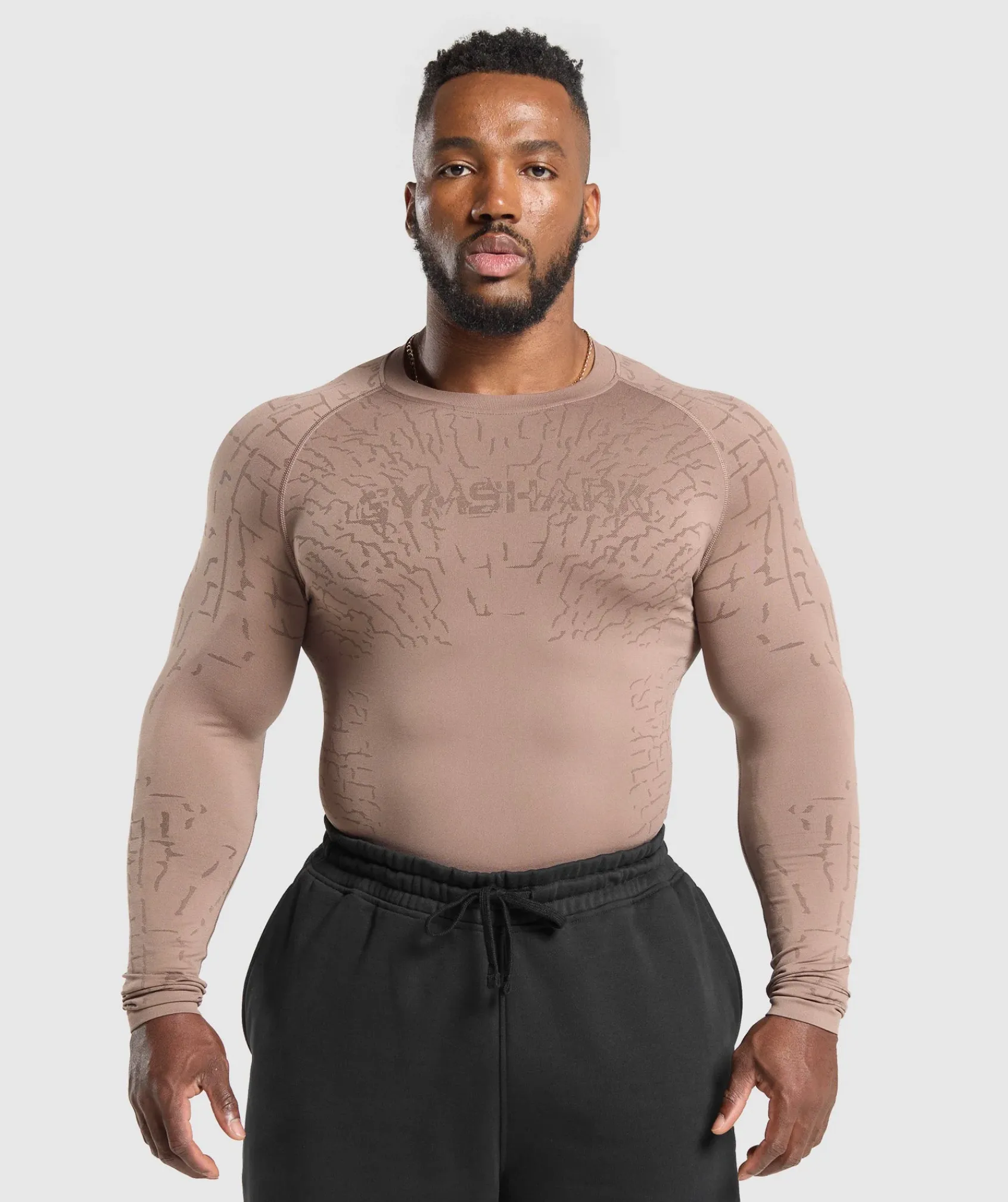 Heren Gymshark T-shirts*Tectonic Long Sleeve T-Shirt