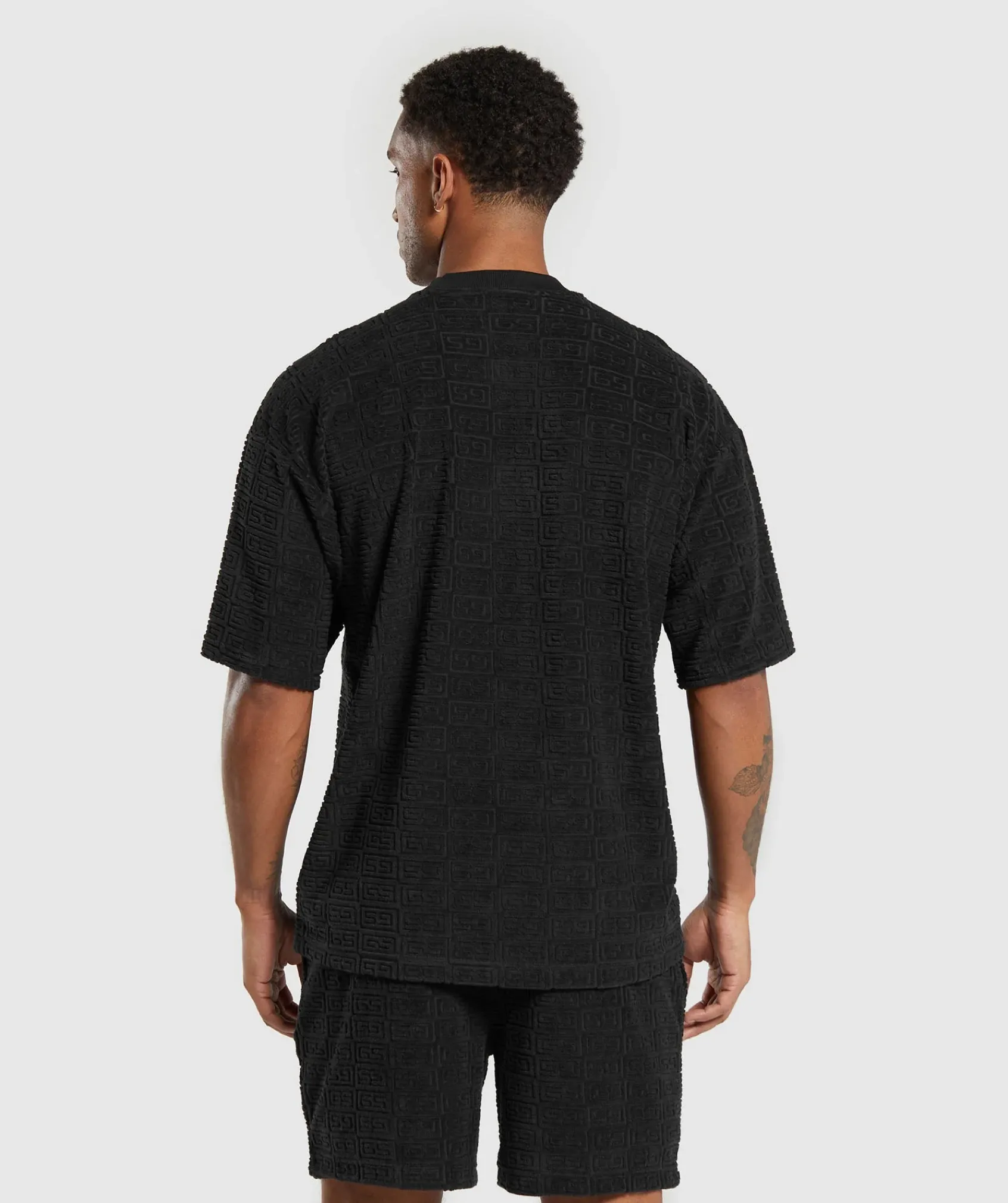 Heren Gymshark T-shirts*Towelling T-Shirt