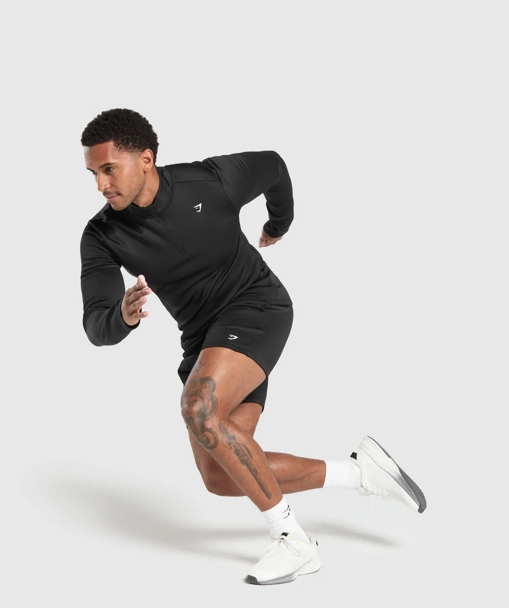 Heren Gymshark T-shirts*Training 1/4 Zip