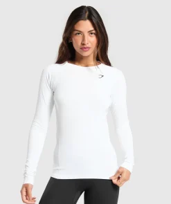 DAMES Gymshark Bedekkende Sportkleding|T-shirts*Training Baselayer Long Sleeve Top
