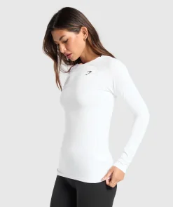 DAMES Gymshark Bedekkende Sportkleding|T-shirts*Training Baselayer Long Sleeve Top