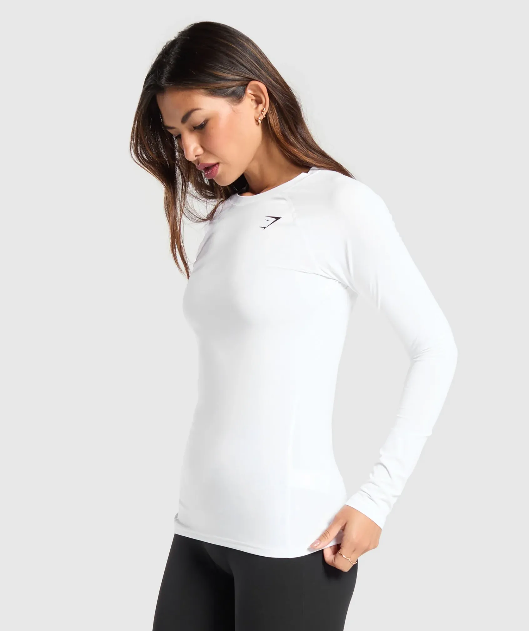 DAMES Gymshark Bedekkende Sportkleding|T-shirts*Training Baselayer Long Sleeve Top