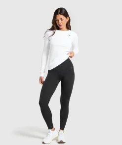 DAMES Gymshark Bedekkende Sportkleding|T-shirts*Training Baselayer Long Sleeve Top