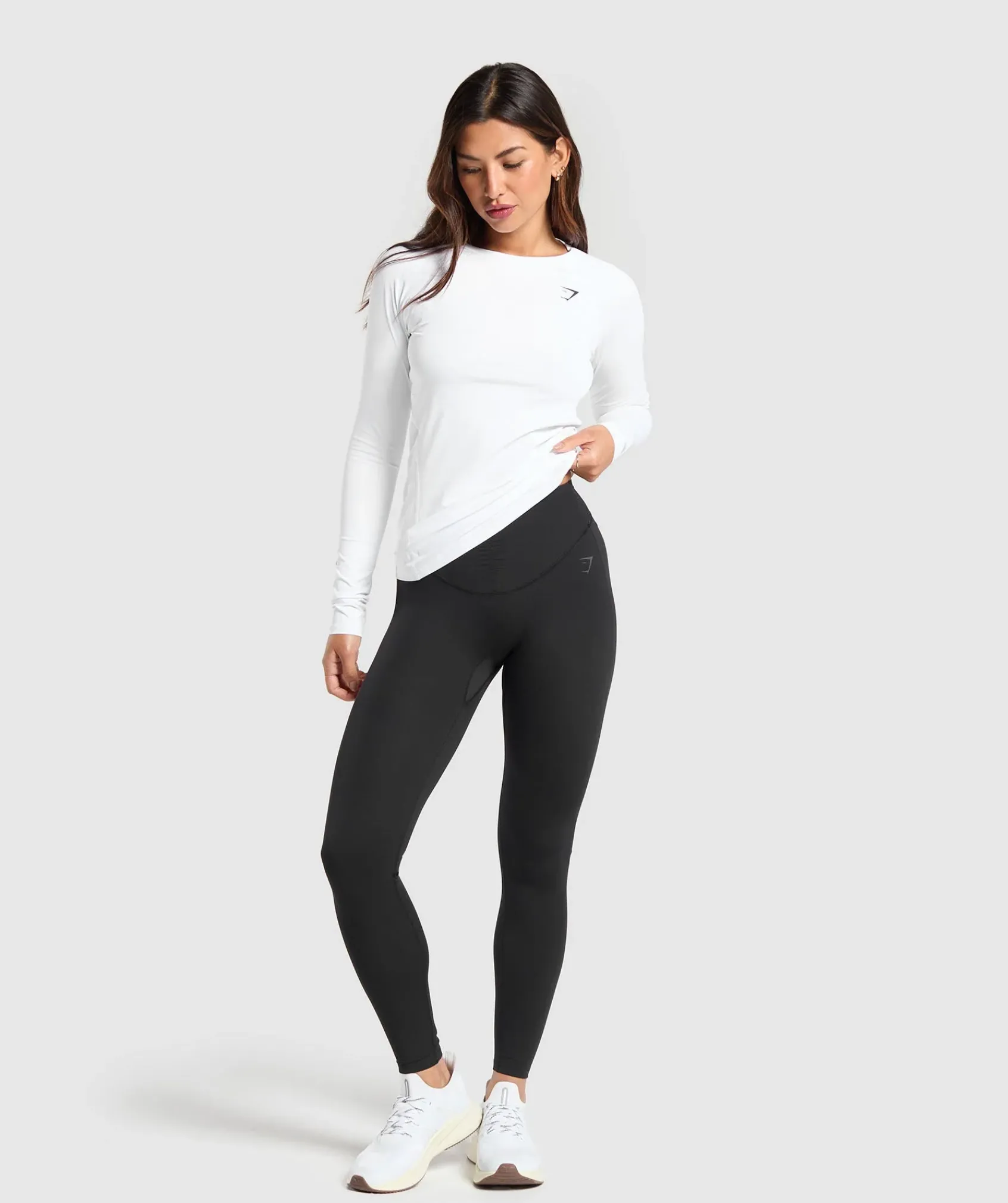 DAMES Gymshark Bedekkende Sportkleding|T-shirts*Training Baselayer Long Sleeve Top