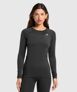 DAMES Gymshark Bedekkende Sportkleding|T-shirts*Training Baselayer Long Sleeve Top