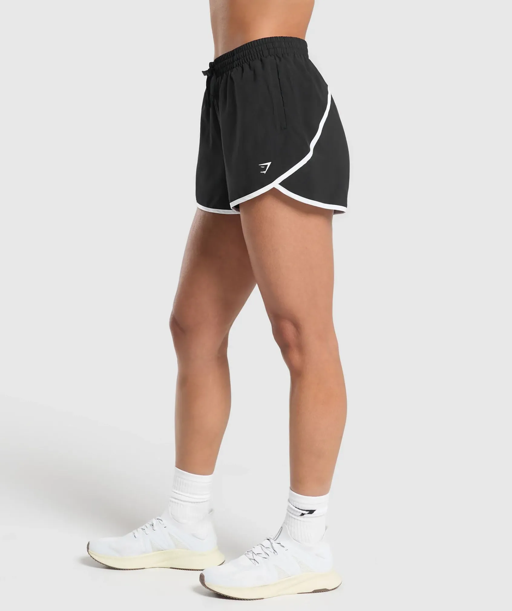 DAMES Gymshark Shorts*Training Contrast Loose Shorts 2.5"