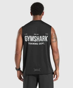 Heren Gymshark Tanktops*Training Department Cut Off Tank