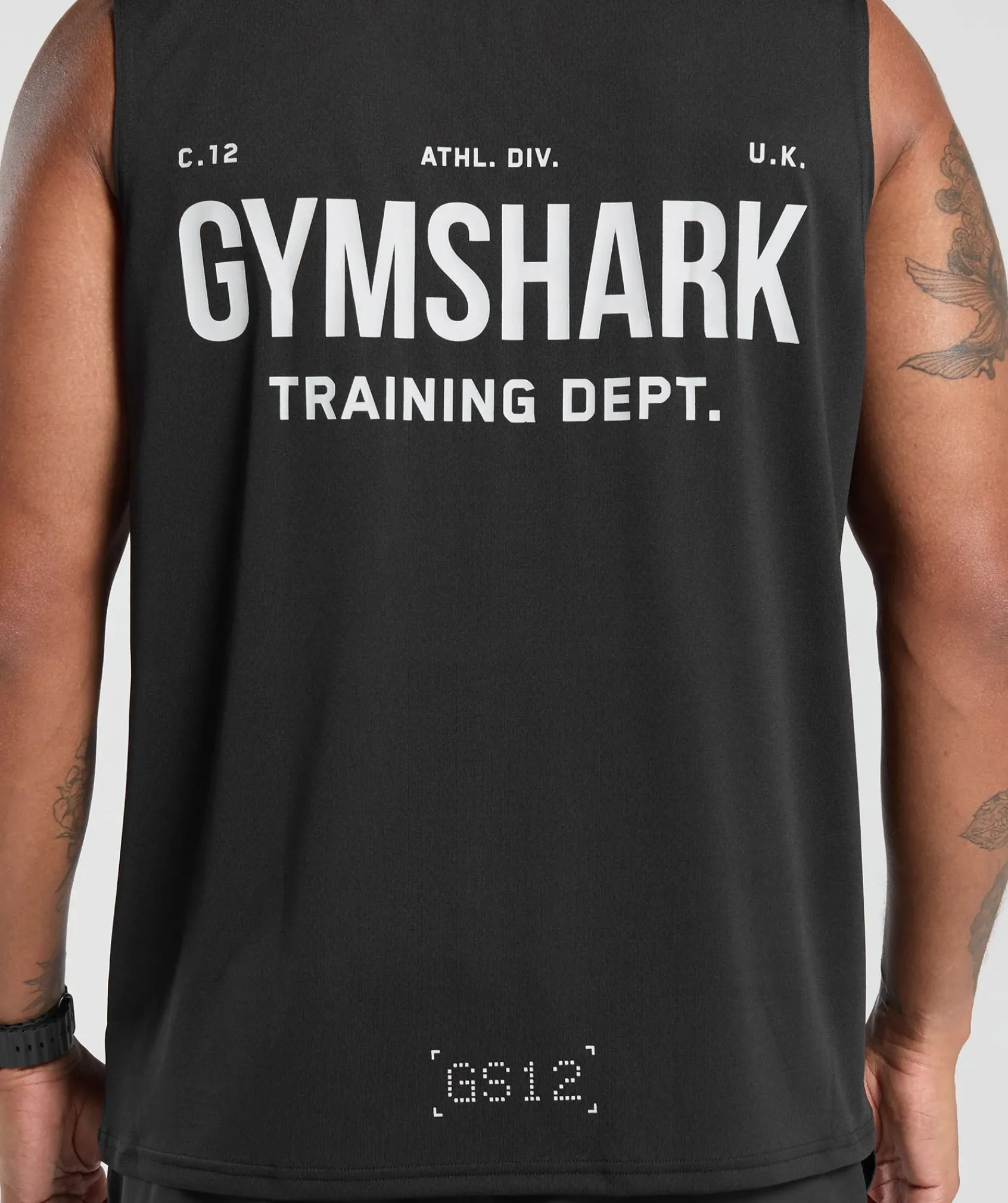 Heren Gymshark Tanktops*Training Department Cut Off Tank