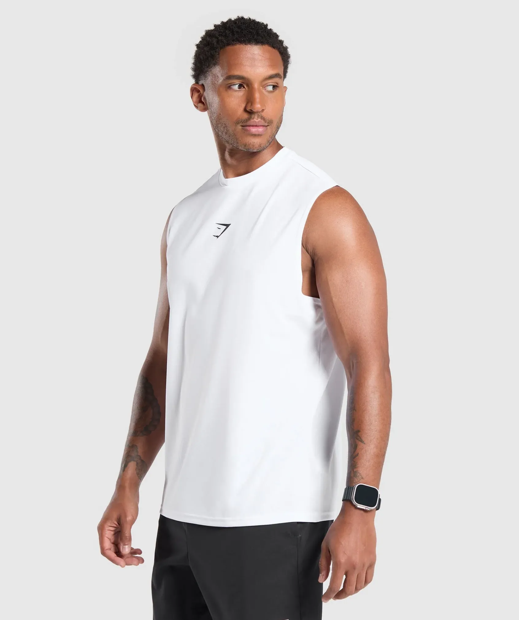 Heren Gymshark Tanktops*Training Department Cut Off Tank