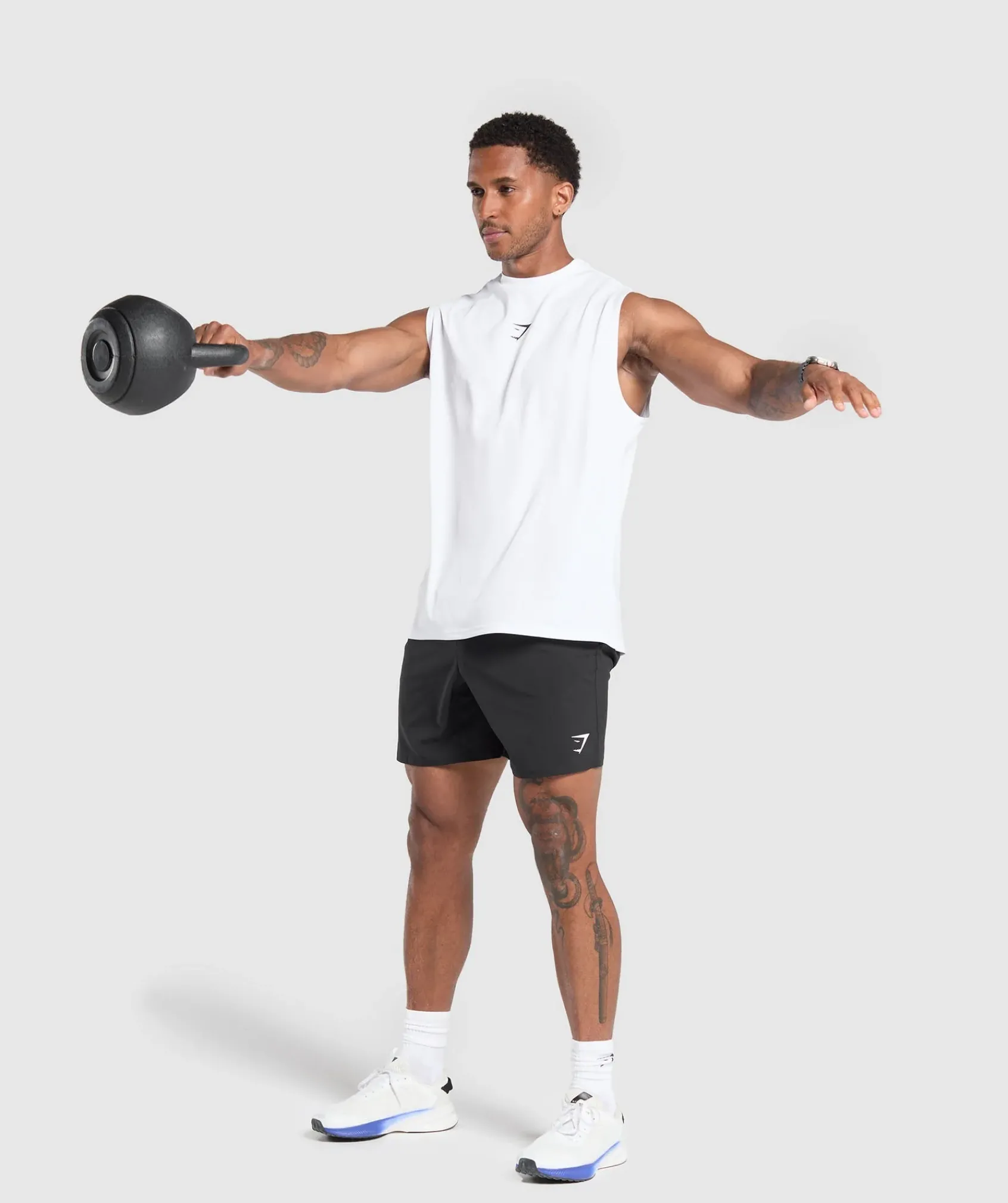 Heren Gymshark Tanktops*Training Department Cut Off Tank