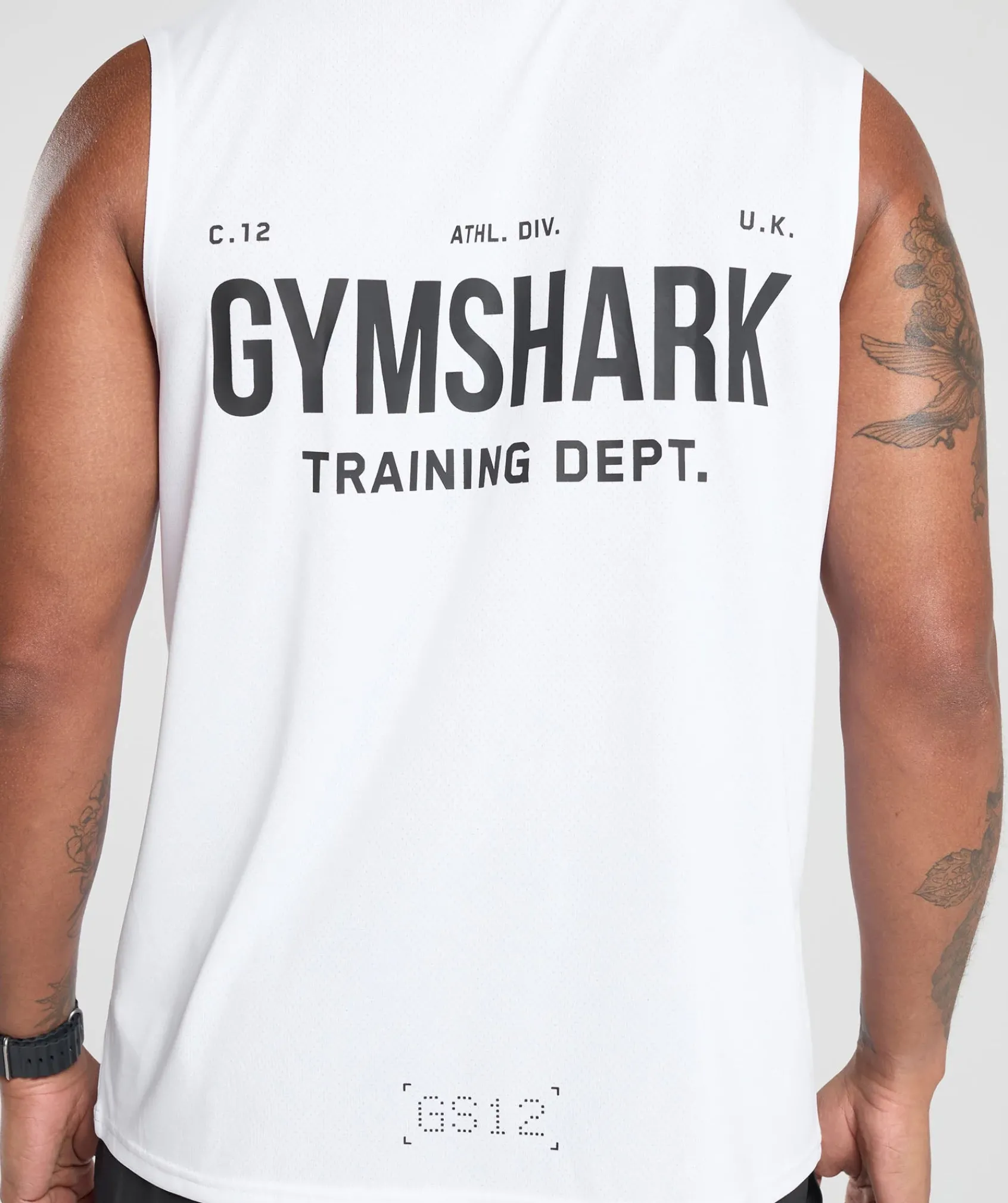 Heren Gymshark Tanktops*Training Department Cut Off Tank