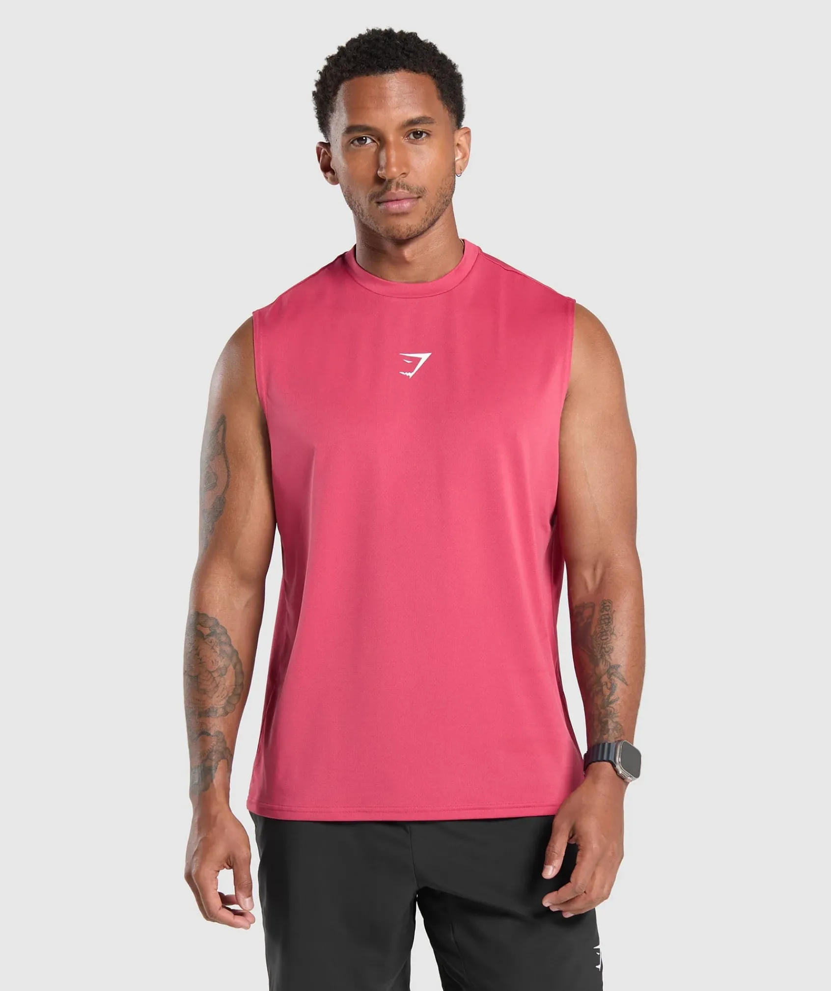 Heren Gymshark Tanktops*Training Department Cut Off Tank