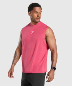 Heren Gymshark Tanktops*Training Department Cut Off Tank