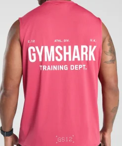 Heren Gymshark Tanktops*Training Department Cut Off Tank