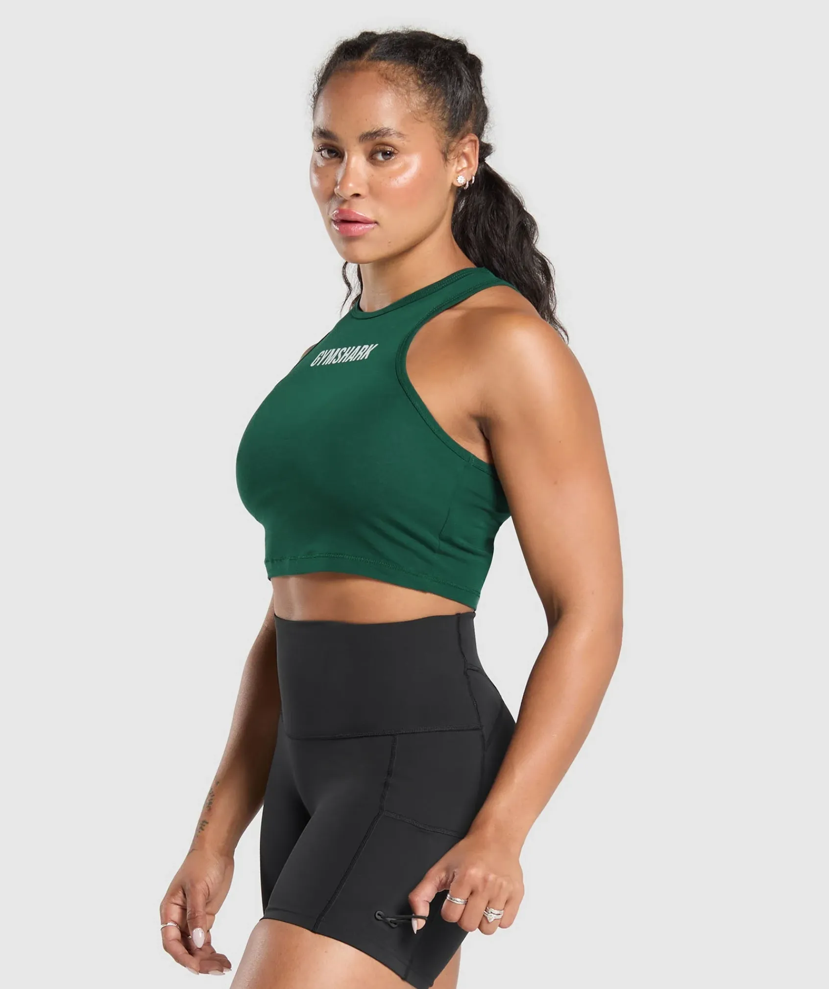 DAMES Gymshark Croptops|Tanktops*Training Department Graphic Cropped Tank