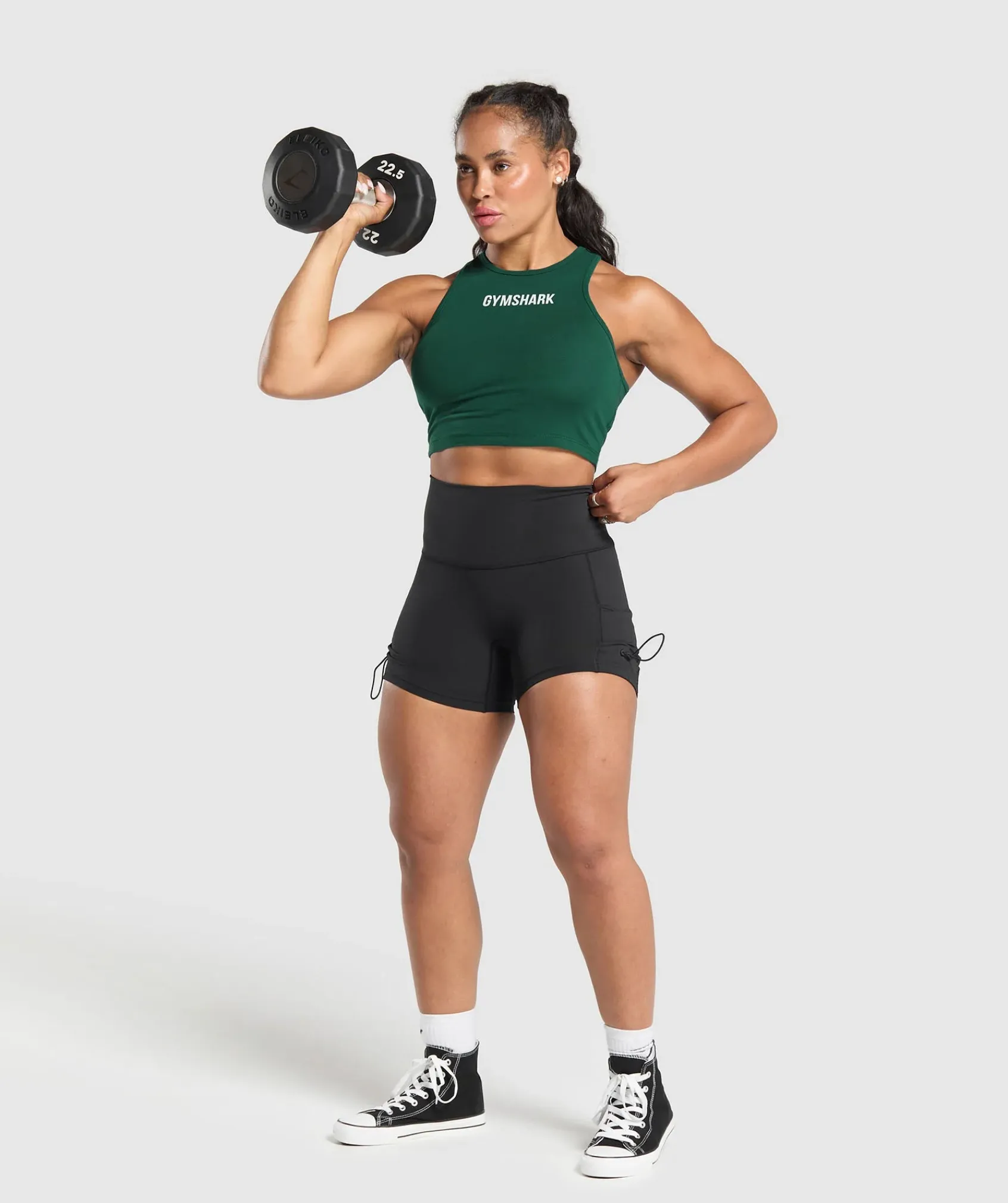 DAMES Gymshark Croptops|Tanktops*Training Department Graphic Cropped Tank