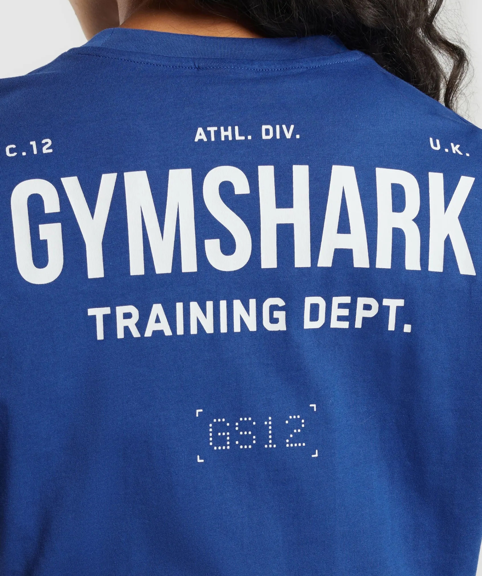 DAMES Gymshark T-shirts*Training Department Graphic Oversized Tee