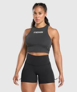 DAMES Gymshark Croptops|Tanktops*Training Department Graphic Cropped Tank