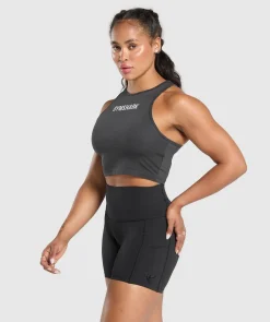 DAMES Gymshark Croptops|Tanktops*Training Department Graphic Cropped Tank