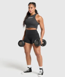 DAMES Gymshark Croptops|Tanktops*Training Department Graphic Cropped Tank