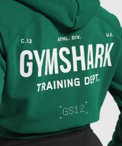 DAMES Gymshark Hoodies & Truien*Training Department Graphic Cropped Hoodie