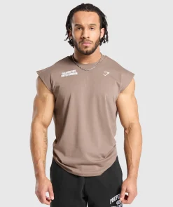 Heren Gymshark Tanktops|T-shirts*Training Dept. UK Cut Off Tank