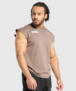 Heren Gymshark Tanktops|T-shirts*Training Dept. UK Cut Off Tank