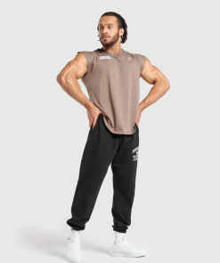 Heren Gymshark Tanktops|T-shirts*Training Dept. UK Cut Off Tank