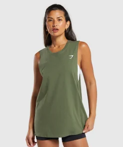 DAMES Gymshark Tanktops|T-shirts*Training Drop Arm Tank