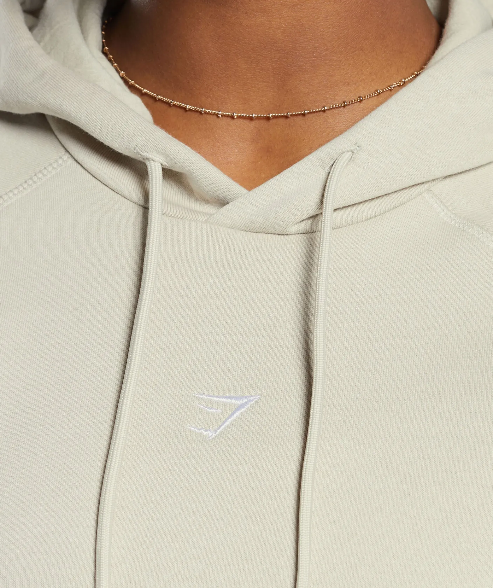 DAMES Gymshark Hoodies & Truien*Training Fleece Cropped Hoodie