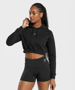 DAMES Gymshark Croptops|Hoodies & Truien*Training Fleece Cropped Hoodie