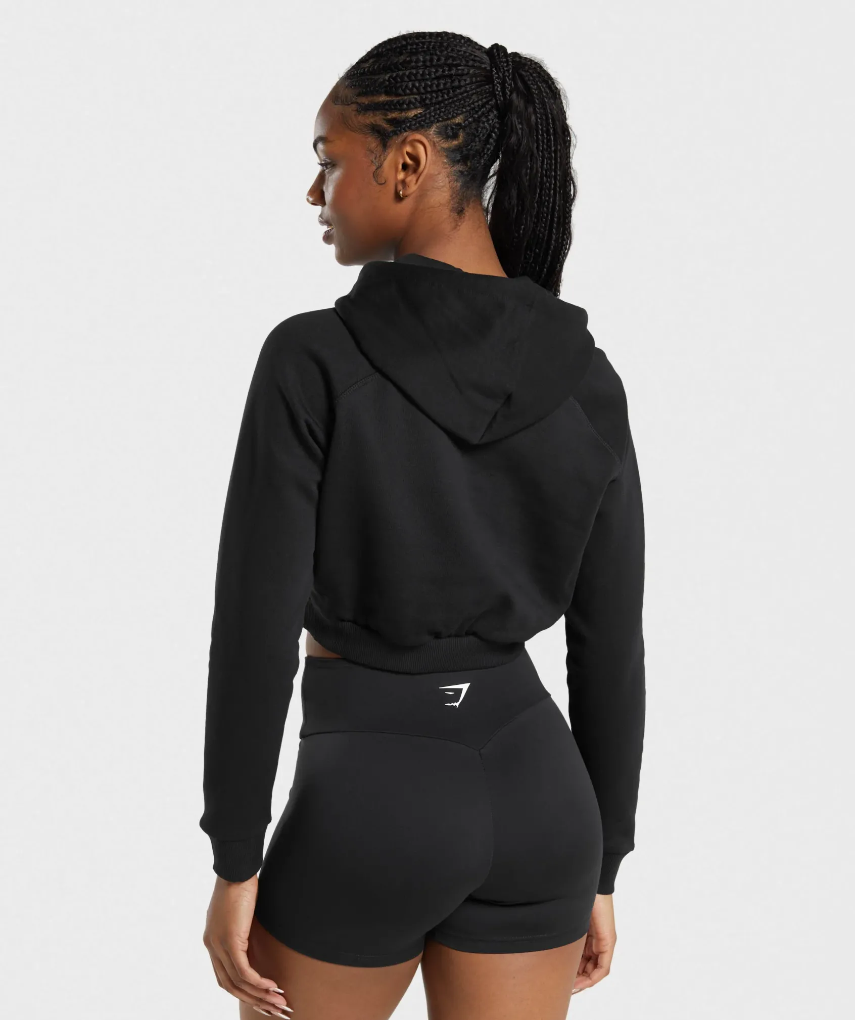 DAMES Gymshark Croptops|Hoodies & Truien*Training Fleece Cropped Hoodie