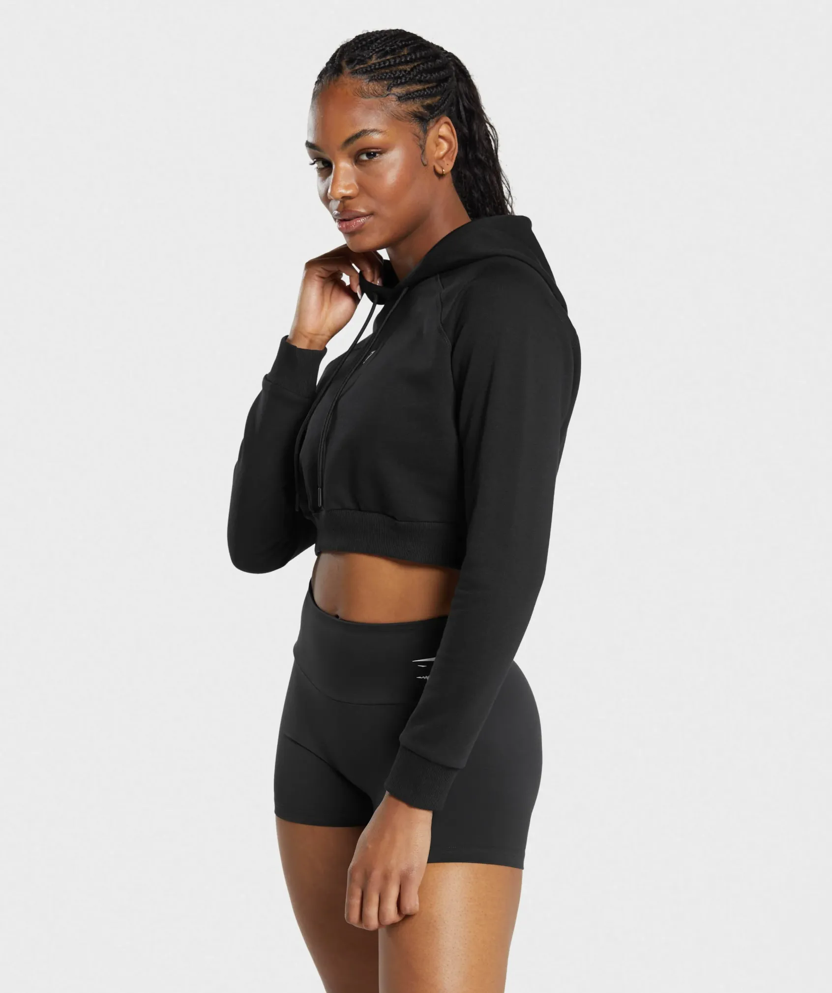 DAMES Gymshark Croptops|Hoodies & Truien*Training Fleece Cropped Hoodie