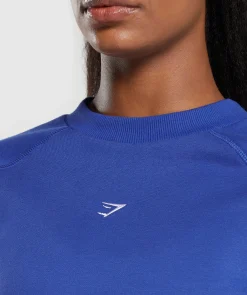 DAMES Gymshark Hoodies & Truien*Training Fleece Cropped Sweatshirt