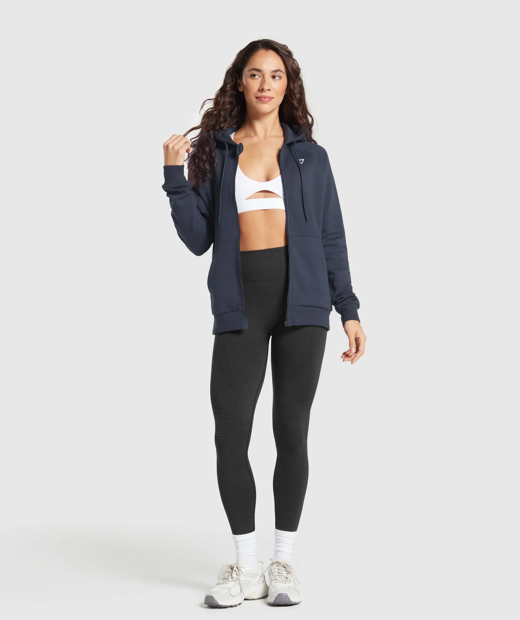 DAMES Gymshark Hoodies & Truien*Training Fleece Zip Hoodie